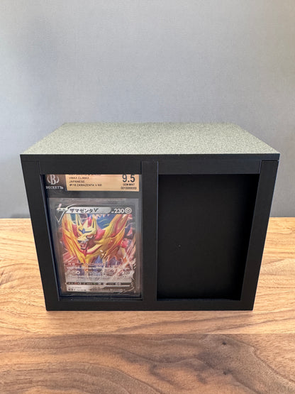 Beckett BGS Slab Station showing front display slot and storage space