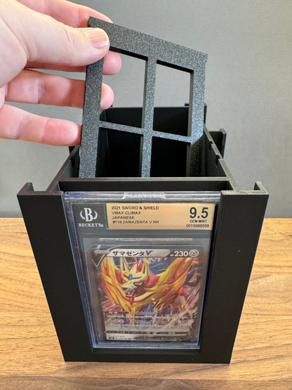 Adjustable divider lifted from the Beckett BGS graded card storage box