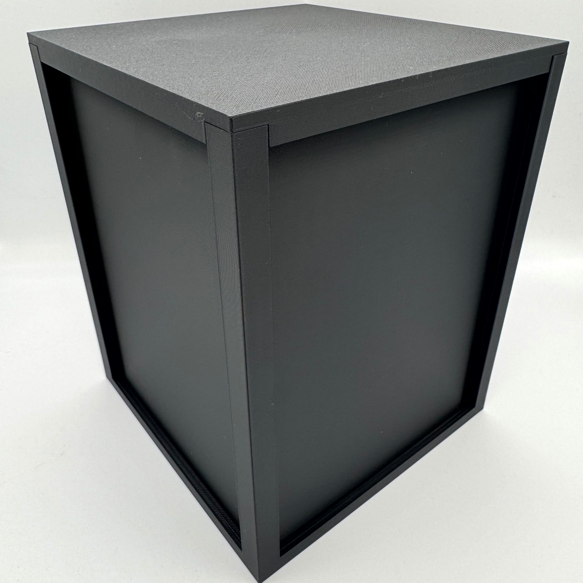 Hit Prints jumbo 5x7 top loader box in black - card display and storage