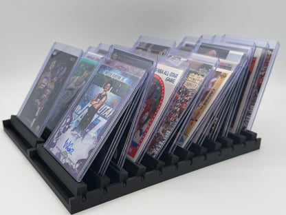 Flip Station – Top Loader Display & Showcase – Dual Row Browsing Rack (Holds 24)