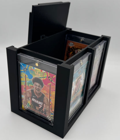 One Touch Magnetic Case Display & Storage Box - Holds 6 + 19 Inside - One Touch Station