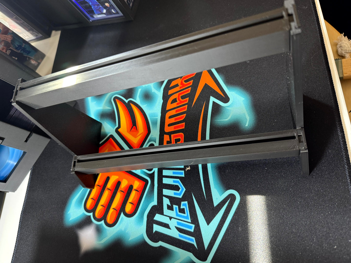 Top Loader Tiered Stadium Display - Holds 6 Cards - Stadium Display