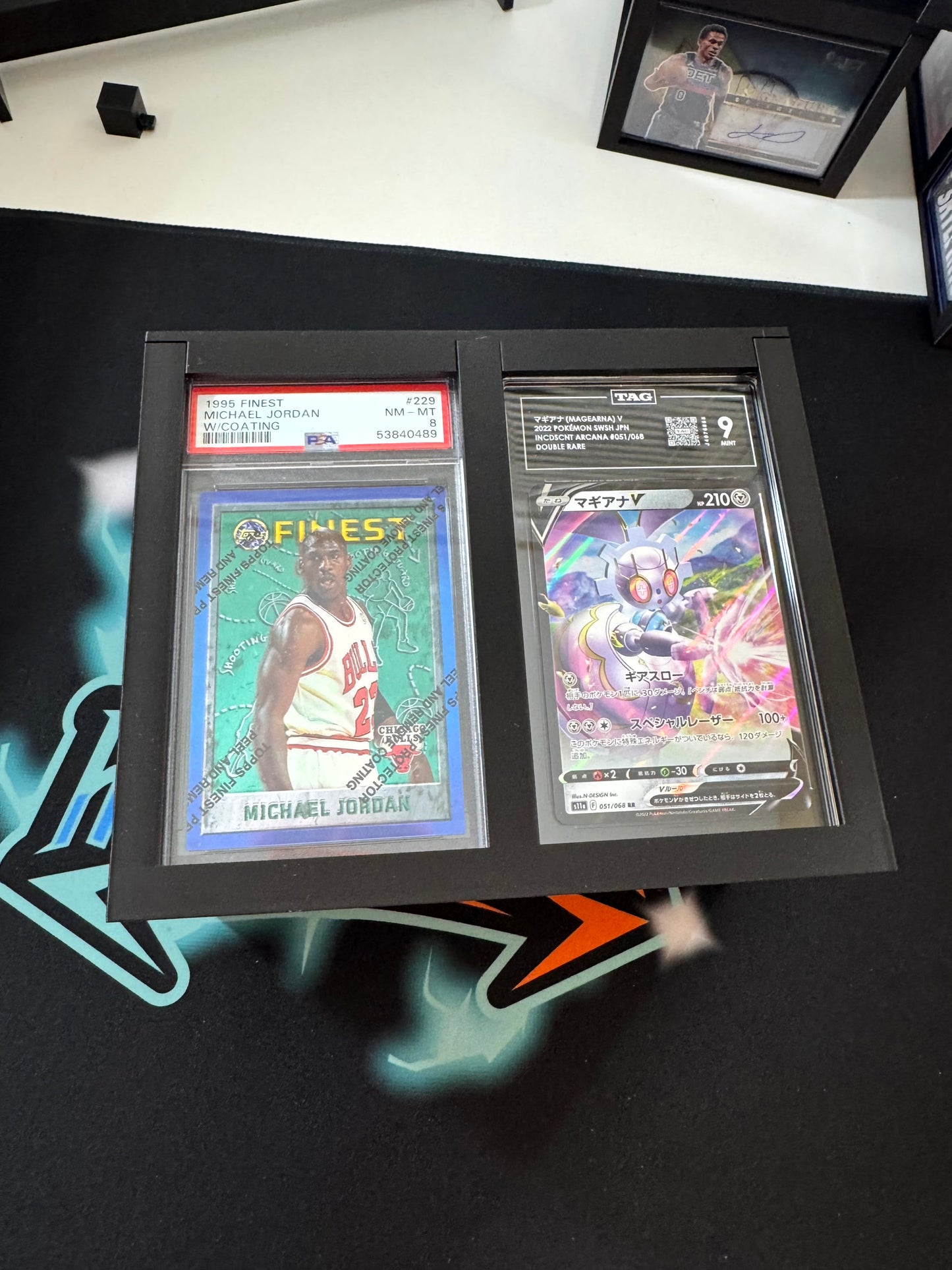 Slab Station graded card display and storage box for PSA slabs - product photo 2