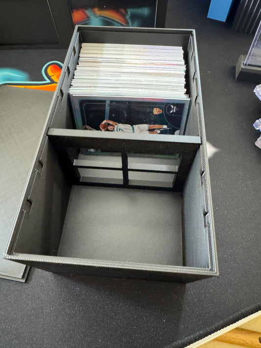 Sleeve Station bulk card storage box with adjustable divider - product photo 1