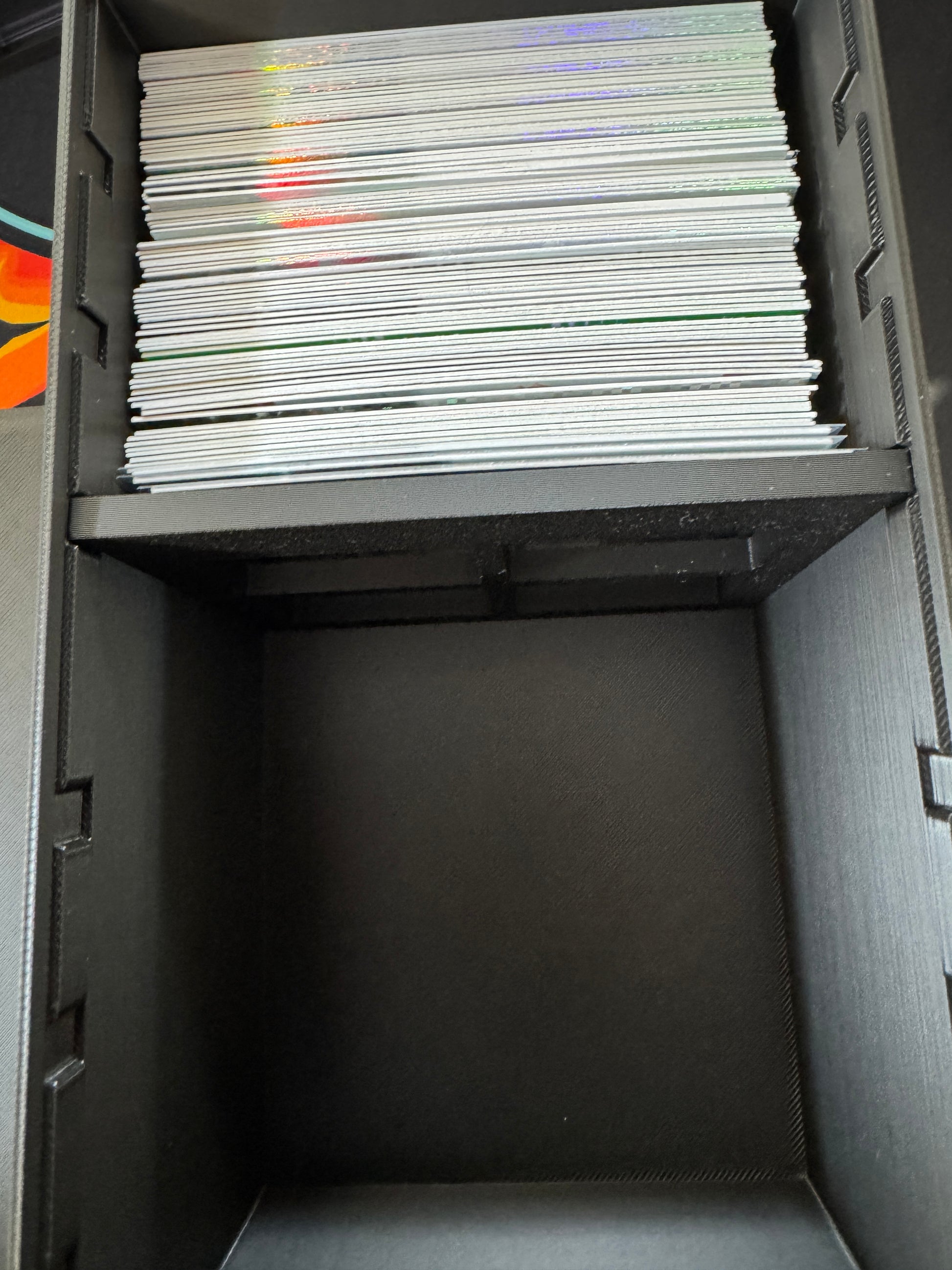 Sleeve Station bulk card storage box with adjustable divider - product photo 3