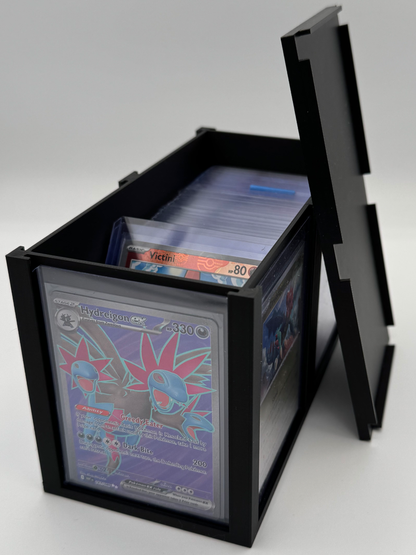 Holder Station, Top loader display box showing 6 front-facing display slots