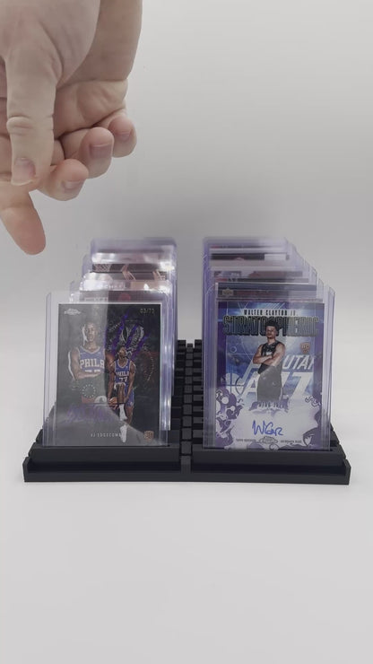 Flip Station – Top Loader Display & Showcase – Dual Row Browsing Rack (Holds 24)