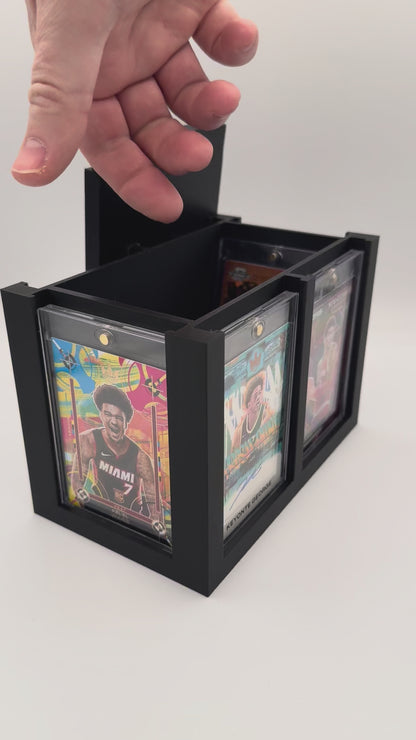 One Touch Magnetic Case Display & Storage Box - Holds 6 + 19 Inside - One Touch Station