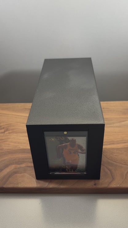 180pt One Touch Display Case & Storage Box - Thick Patch & Relic Card Holder Display, Holds 8 - One Touch Station 180pt